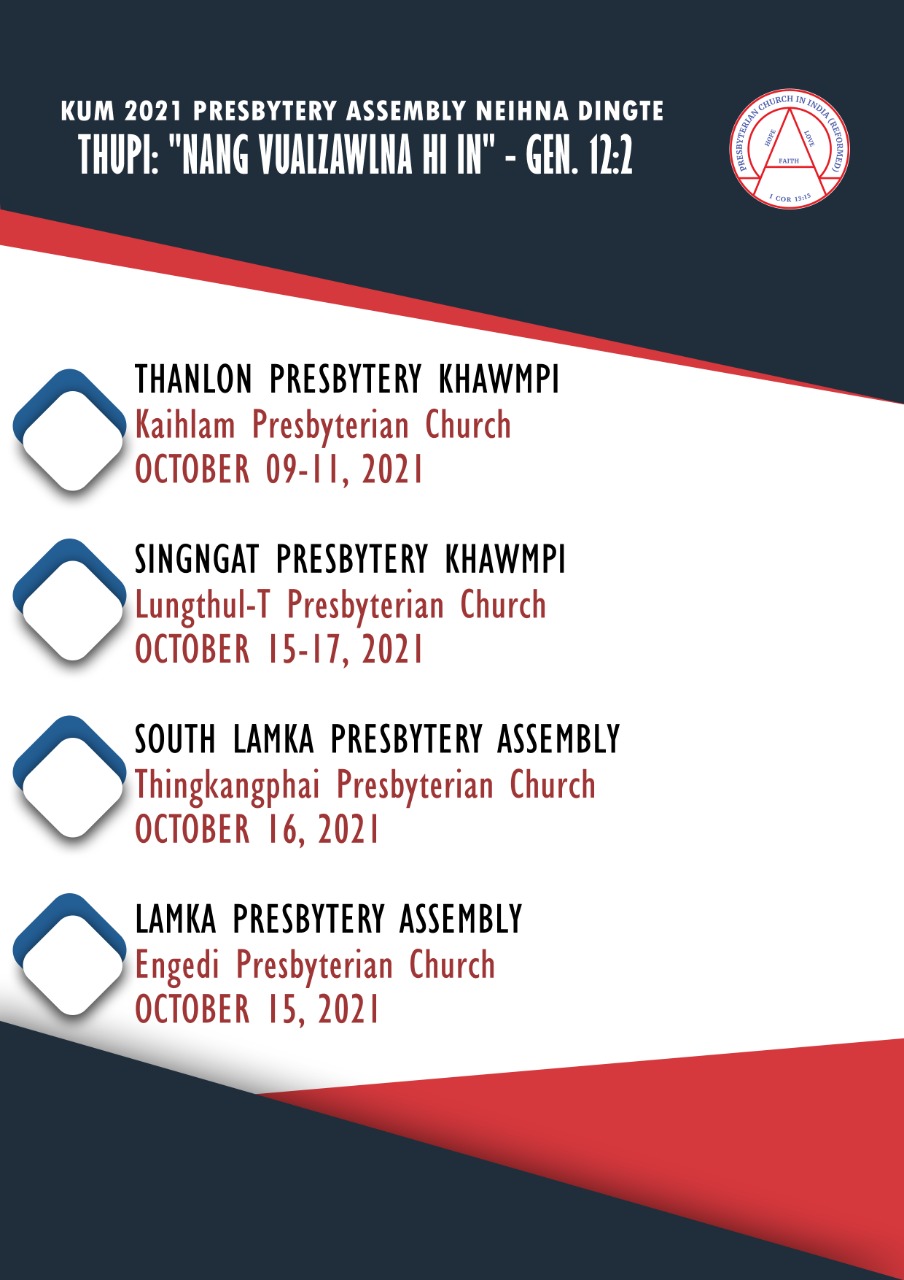 Read more about the article Kum 2021 Presbytery Assembly neih na dingte